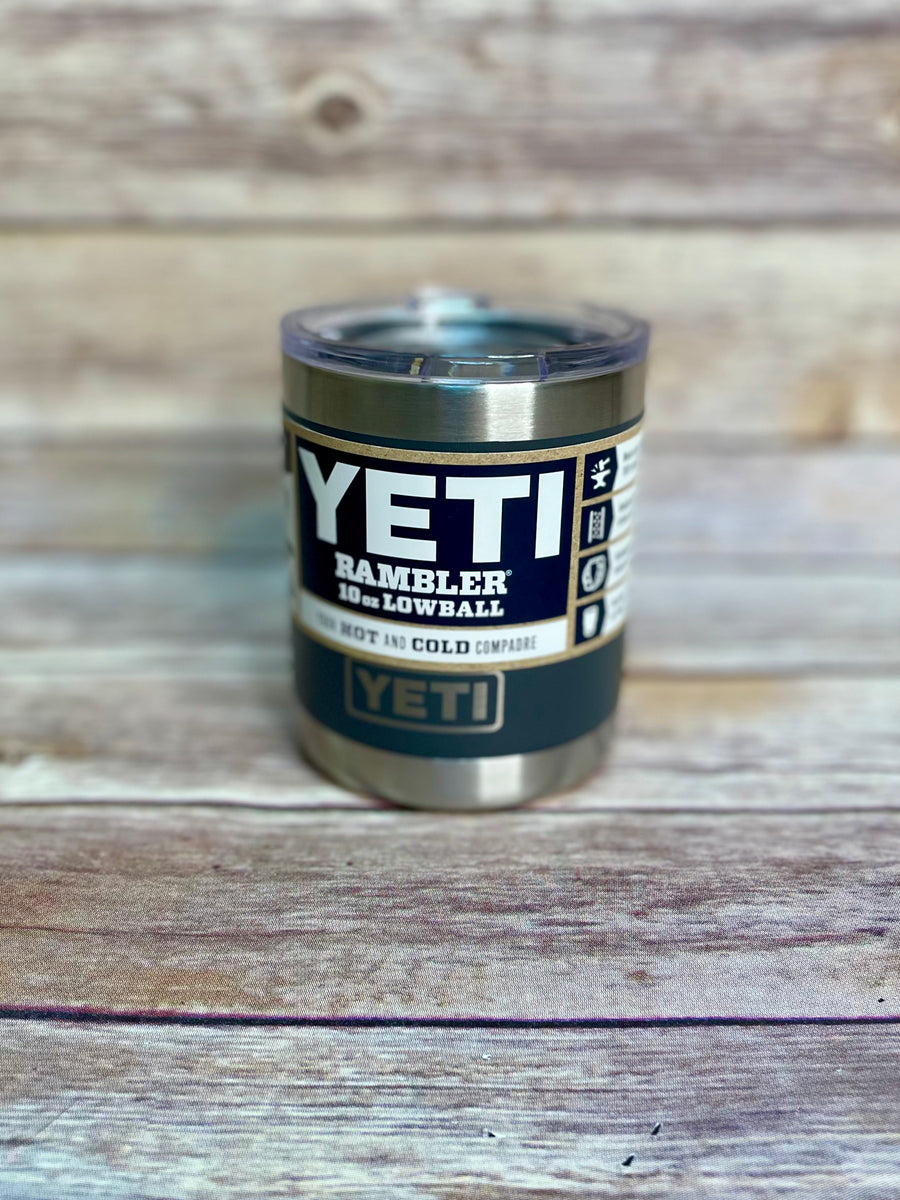 Yeti Rambler 10oz Lowball with Magslide Lid – Broken Arrow Outfitters