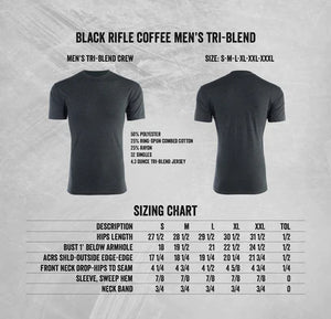 Black Riffle Coffee Co. Classic Logo Tee Black