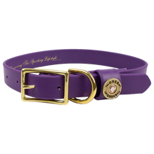 Load image into Gallery viewer, Over Under Water Dog Collar Purple
