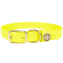 Load image into Gallery viewer, Over Under Water Dog Collar Yellow

