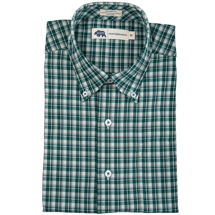 Onward Reserve Chapin Tailored Fit Performance Twill Button Down