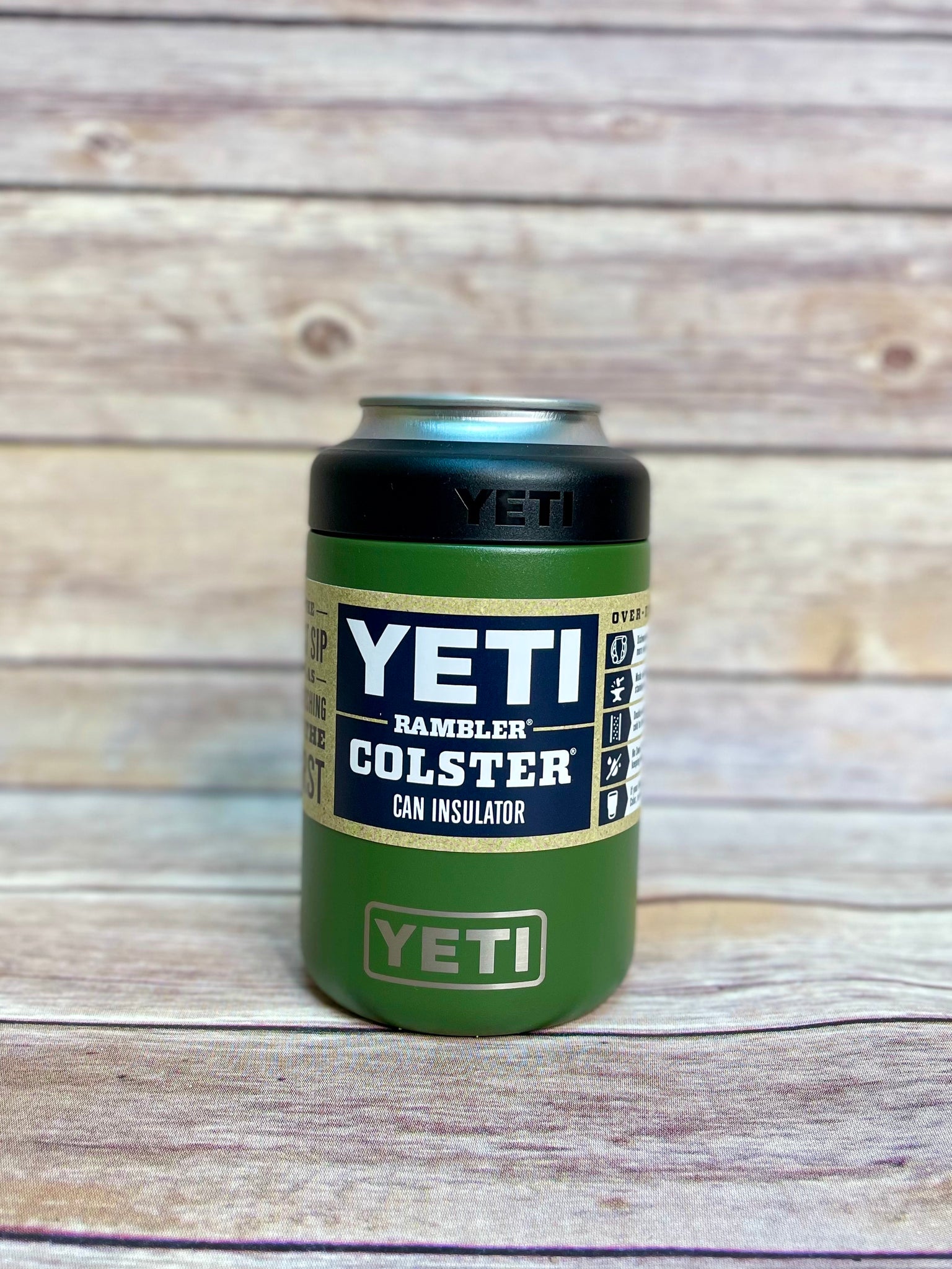 YETI Rambler Colster Can Insulator - Chartreuse - TackleDirect