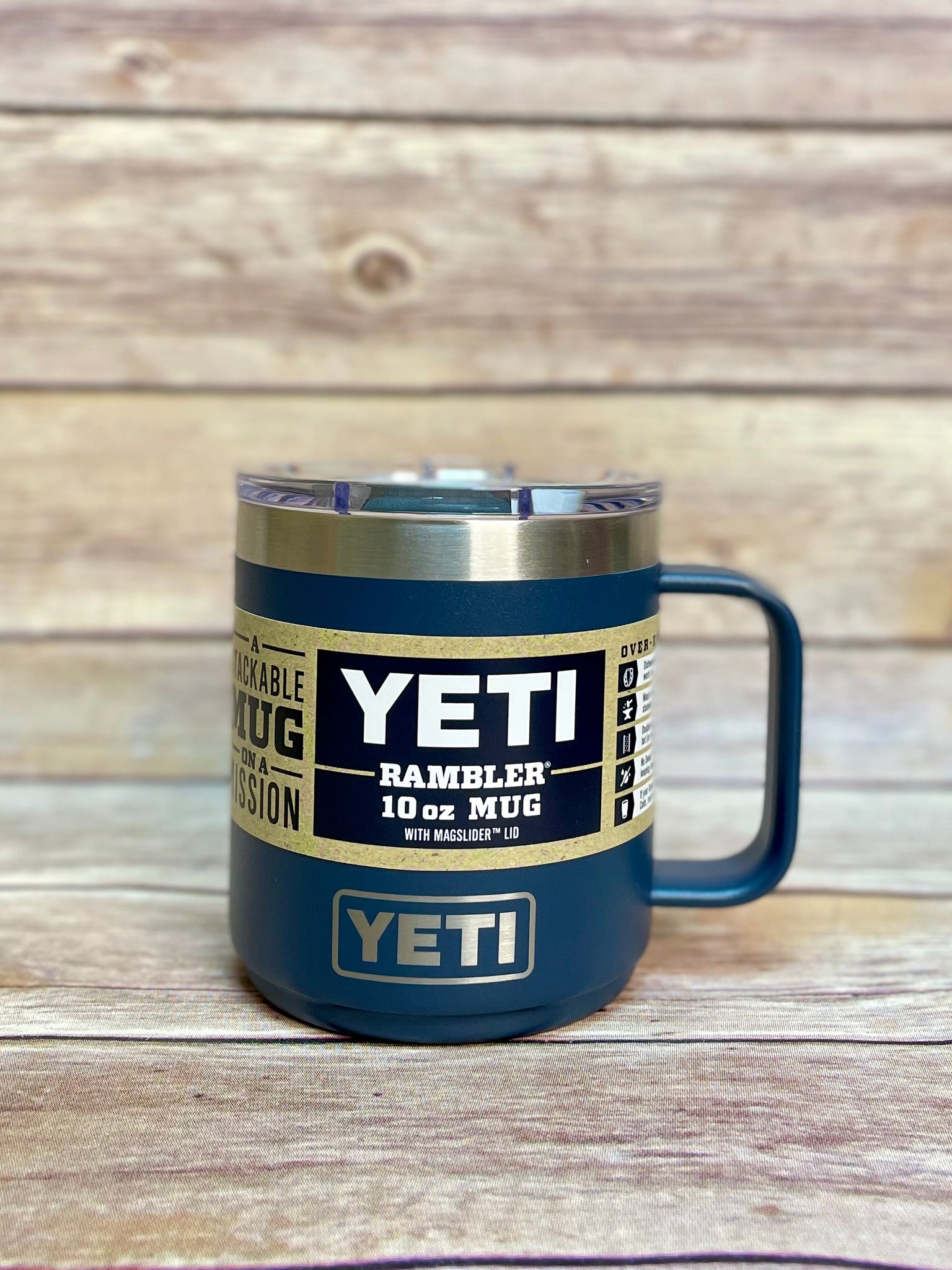 Yeti Company Logo Rambler 14 oz Mug | Black Rifle Coffee Company