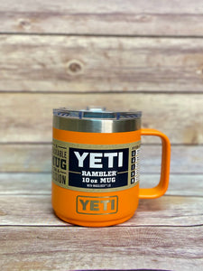 Yeti Rambler 10oz Mug with Magslider Lid