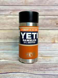 YETI Rambler 12oz with Hot Shot Cap - Nordic Blue - TackleDirect