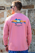 Load image into Gallery viewer, Burlebo Sun Tee - Sunset Fish - Coral
