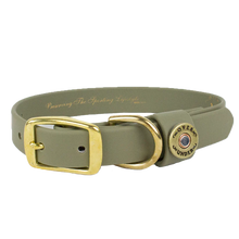 Load image into Gallery viewer, Over Under Water Dog Collar Olive
