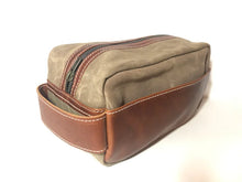 Load image into Gallery viewer, Leather Dopp Kit (More colors available)
