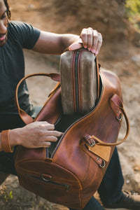 Leather Dopp Kit (More colors available)