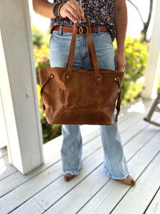 Cashmere Tote- Indio Whiskey